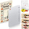 Stainless Steel Cutting Board, Double Sided Steel Cutting Boards for Kitchen Meat
