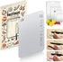 Stainless Steel Cutting Board, Double Sided Steel Cutting Boards for Kitchen Meat