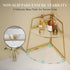 NiHome 2-Tier Acrylic Corner Organizer for Bathroom, Kitchen, Bedroom - Sturdy Makeup Organizer for Vanity Storage