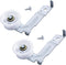BlueStars DC93-00634A Dryer Idler Pulley with Clip, Exact Fit for Samsung Dryers, Replaces DC96-00882B, 2 Pack