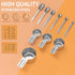Stainless Steel Measuring Cups & Spoons Set for Cooking and Baking, Nesting Measuring Cups Measuring Spoons for Measuring Dry or Liquid Ingredients, Kitchen Gadgets, 10Pack