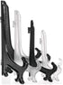 6Pcs/Set Feng Shui Plastic Easel Plate Display Stand, 9 Inch Sturdy Anti-Slip Frame, Set of 12 Artwork