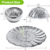 Vegetable Steamer Basket, Premium Stainless Steel - Folding Expandable Steamers Fits Various Size Pot (Extra Large 6.5"
