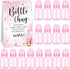 TrelaCo Bottle Chug Baby Shower Game 20 Pcs Baby Bottles Shower Favor