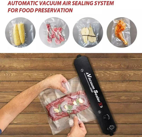 Portable Vacuum Sealer, Automatic Food Storage Sealing Machine for Home & Kitchen