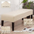SearchI Dining Bench Cover, Stretch Washable Long Bench Seat Covers, Rectangle Dining Table Bench Slipover for Dining