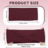 Pack 25 VDS of PCS | Burgundy | Spandex Chair Sashes Bows Without Buckle | Stretch Elastic Banquet Universal Folding