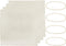 Cornucopia Brands Kombucha Jar Cloth Covers - 4-Pack Unbleached Muslin Cloth Covers with Rubber Bands