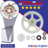Whole Parts Washer Trust Bearing Replacement Kit, Compatible with Whirlpool Maytag Amana Washers, 2 Yr Warranty