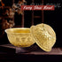 Feng Shui Treasure Basin Wealth Prosperity Bowl, Mini Brass Cornucopia Bowl, Golden Offering Bowl Good Luck Table Centerpieces Home Office Decorations(Golden) by LIDSCURA