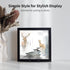 3 Pack 8 Inch Black Metal Plate Stands for Display, Picture Frame Holder for Book, Decorative Plate, Photo, Platter