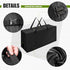 Folding Mattress Bag Waterproof - Black Heavy Duty Carry Case Fits up to 4 Queen Mattress for Tri-Fold Storage
