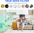 990051000 Replacement True HEPA Air Filter - Compatible with Hamilton Beach TrueAir Compact Pet Air Purifiers