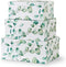 Soul & Lane Decorative Cardboard Boxes for Home Décor - Eucalyptus Leaves - Set of 3 Nesting Boxes with Lids for