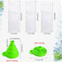 300 3 2x12 Inch, 3x12 Inch, 3x10 Inch Pcs Ice Lolly Bags Disposable Ice Cream Mold Bags with Silicone Funnel, Size