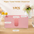 Countertop, Acrylic Paper Towel Holder Pink Paper Towel Dispenser, Napkin Holder, Suitable for Z-fold, C-fold