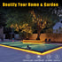 YM E-Bright 12V Led Neon Strip Lights - 16.4Ft Waterproof Flexible Silicone Rope for Indoor Outdoor Holiday Decoration