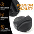 2186494B Refrigerator Water Filter Cap, Black Compatible with Whirlpool, Replaces WP2186494B, 2186884B (1PC)