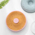 Big Size Silicone Donuts Pan, Non-stick Cake Baking Molds for Bagel and Doughnut (8 Inch Pink)
