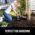 17.5x11, GORILLA GRIP Extra Thick Patent Pending Supportive Foam Kneeling Pad, Large Cushion Knee Pads for Gardening