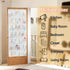 35 Large Pockets Over the Door Shoe Organizer, Hanging Shoe Storage Bag with 4 Metal Hooks for Large Capacity