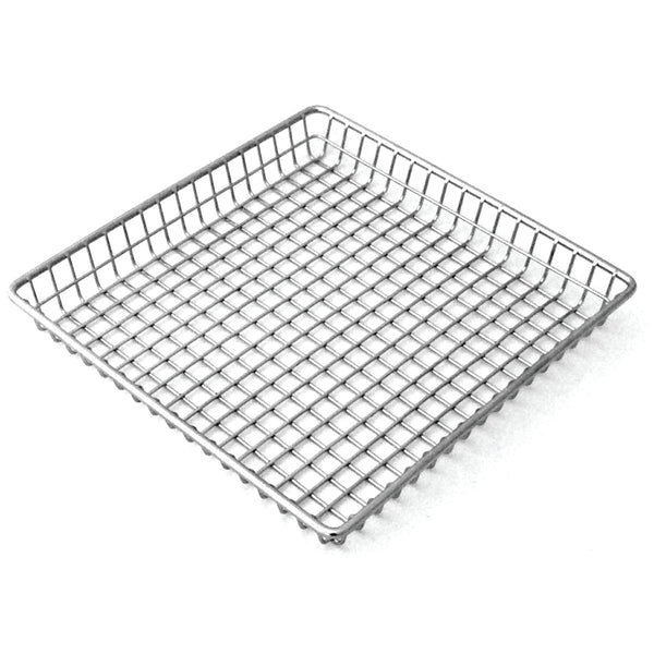 G.E.T. 4-83599 Stainless Steel Rectangular Wire Serving Tray - Metal Wire Baskets Collection