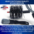 3 inch 10 B67C Pellet Stove & Dryer Vent Cleaner Kit Head and ft Long Steel Flexible Brush for Fireplace Chimney, Ash