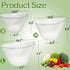 Generic 5 Pack 20x7 Reusable Fine Mesh Cheesecloth Bags for Straining, Bowl-Shaped Food Filter Bag, Great for Nut Milk