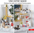 3-Tier Counter Countertop, Countertop GTI Corner Bathroom Organizer, Large Capacity Makeup Organizer Perfume Cosmetics