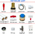1/2" DIY Chicken Watering System - PVC Tee Fittings and Chicken Waterer Nipples with PVC Pipe, Stainless Steel Hose