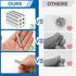DIYMAG 60Pcs Refrigerator Magnets, Tiny Neodymium Rare Earth Magnets for Office, Kitchen, Crafts, Dry Erase Board