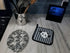 Caroline's Treasures BB6964PTHD Halloween Ghost Bat Pot Holders - Heat Resistant Kitchen Hot Pads for Cooking, 7 1/2 x