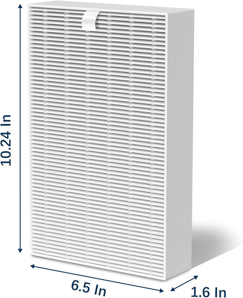 HPA300 HEPA Filter R Replacement for Honeywell HPA300 Air Purifier, 6 Pack Compatible with HPA Series