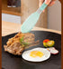 YIKANGHENG Thin Korean Grill Pan, 9 Inch Iron with Non-stick Coating for Home and Outdoor Cooking