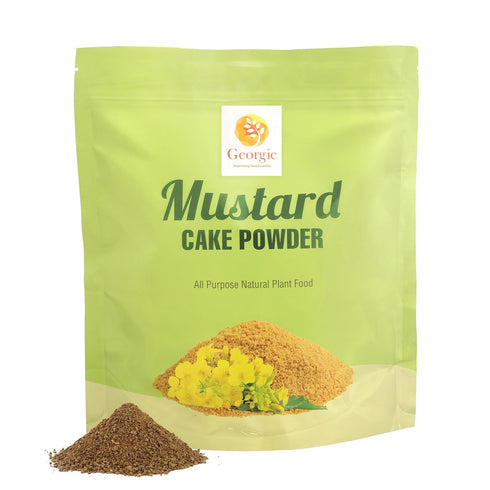 Mustard Oil Cake Powder All-Purpose Natural Fertilizer for Flowers, Vegetables, Herbs, Fruit