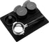 Normcore Espresso Tamping Station, Coffee Tamper Mat, Food Grade Non-Slip Silicone, 9.5 Inch x 7.5 Inch