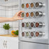 Set 16 4 Wall-Plates,100 Stickers,2 3 oz Vetacsion of Magnetic Spice Tins with Metal Preprinted Seasoning Label Styles