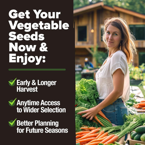 12 HOME GROWN Winter Vegetable Seeds Heirloom,Fall & Winter Vegetable Seeds for Planting Home Garden: Bean, Beet
