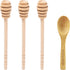 Honey dipper DESIOLE 4Pcs Wooden Sticks Mini Honey Spoon, 6.3 Inch Honey Mixing Stirrer