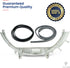 ForeverPRO WE49X20697 GE Dryer Bearing Kit - Includes Belt, Felt, Guide Slides, and Support Slides