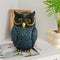 Oinas Owl Figurines Resin Statue Home Decor Sculptures Ornament for Bookshelf Living