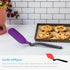 Dreamfarm Chopula Non-Stick-Safe Super-Flexible Spatula, 12" Red with Strong Flat Edge