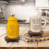 2 3.75' Pcs Wood Riser - Display Stand for Farmhouse Decor, Tiered Tray Accessories, Round Rustic Pedestal for Home