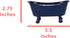 Mini Blue Bathtub Soap Dish
