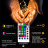 2Pack 78Ft 240LED, Battery Fairy Lights, Total Battery Operated Fairy Lights with Remote and Timer, RGB Color Changing