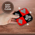 3dRose Poker Four of a Kind Aces Cool Design Soft Coasters, Set of 8