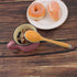 uxcell Silicone Dinner Spoon Table Spoon Dessert Spoon Utensils for Kitchen Restaurant Orange