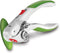 Zyliss Lock N' Lift Can Opener, Manual with Built-In Magnet, Safety Can Opener with Stainless Steel Wheel, Green, 7.5"