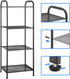 4 MAX Houser Storage Rack with Shelf,Industrial Style Extendable Plant Stand, Standing Shelf Units for Kitchen