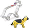 German Shepherd Dog Cookie Cutter, 5.25", Made in USA by Ann Clark